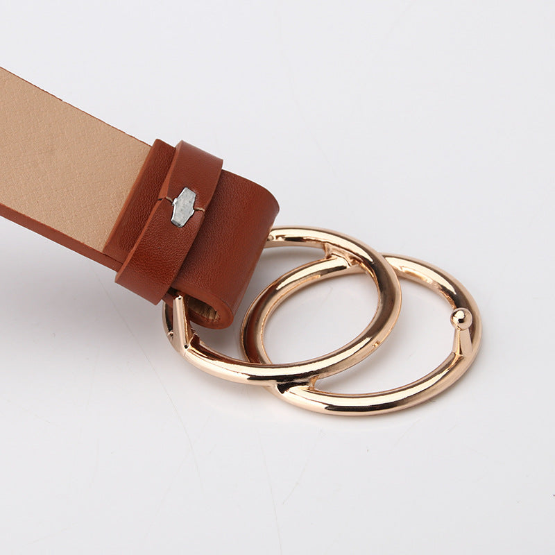 Double Ring Buckle Belt