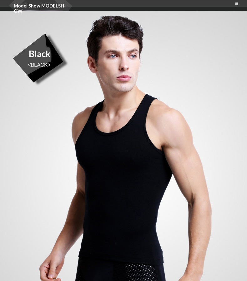 Men's Cotton Ribbed Tank Top