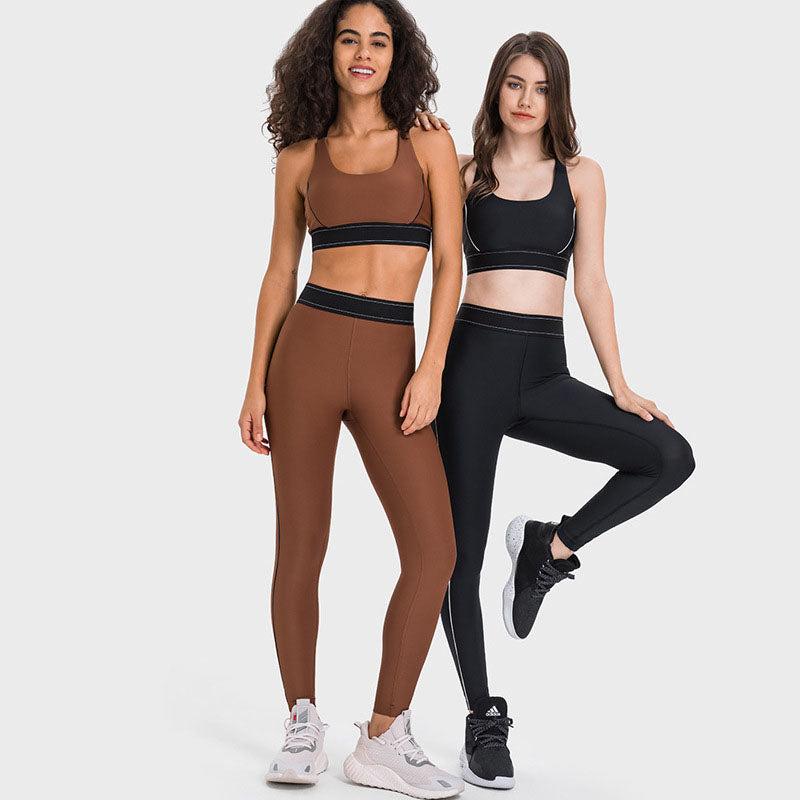 Sports Bra & Leggings Fitness Set