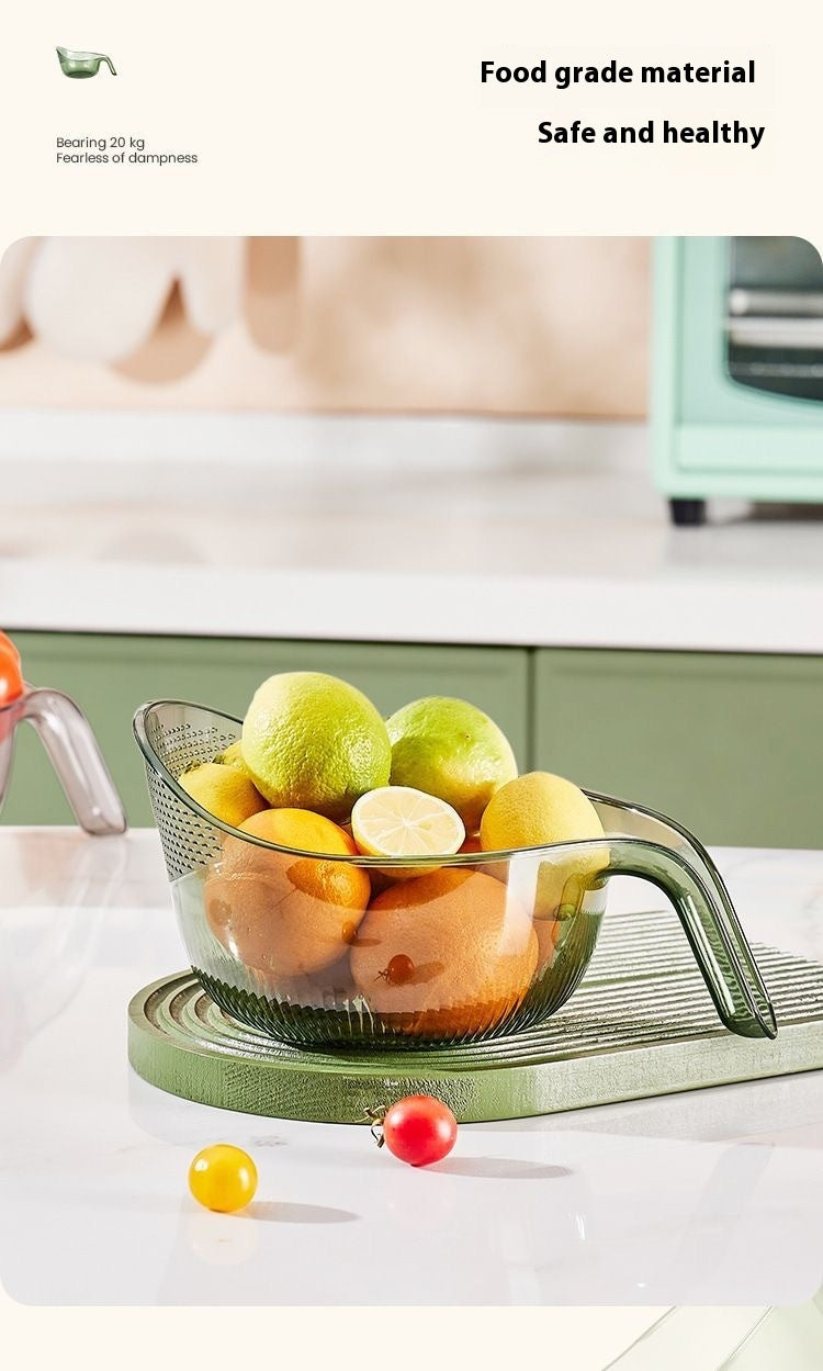 Multifunctional Rice Washing Drain Basket