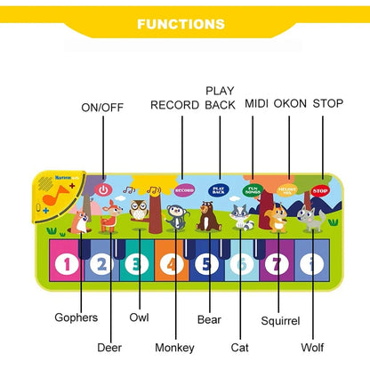Kids Piano Play Mat
