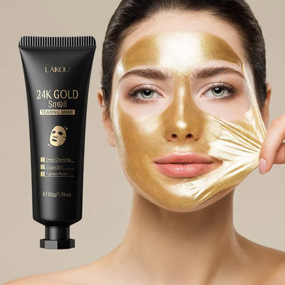 24K Gold Sakura Peel-Off Face Mask