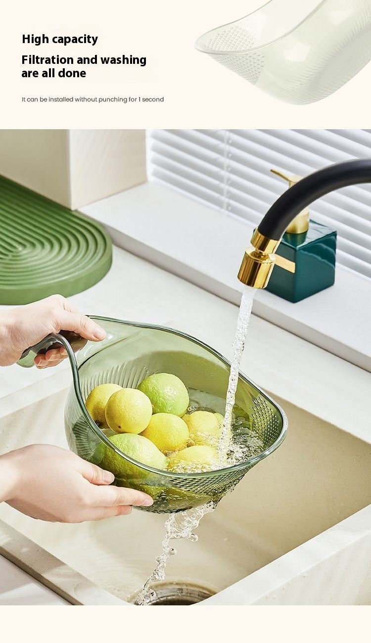 Multifunctional Rice Washing Drain Basket
