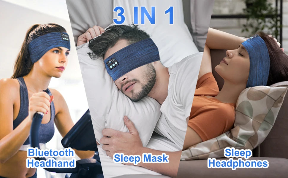 Wireless Bluetooth Sports Headband Earphones