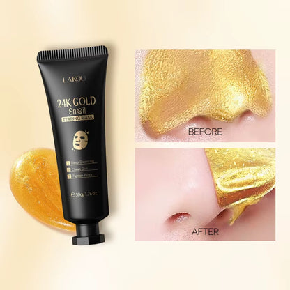 24K Gold Sakura Peel-Off Face Mask