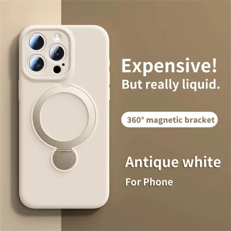 Magnetic Bracket Phone Case with Magsafe Stand