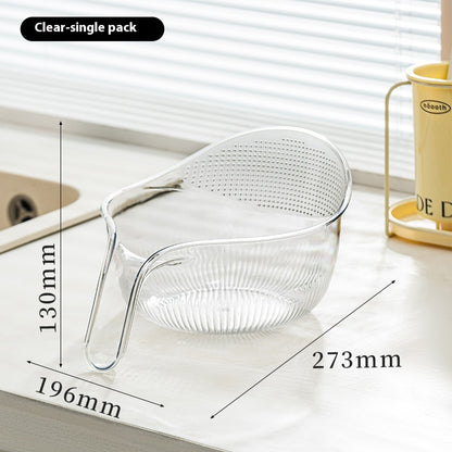 Multifunctional Rice Washing Drain Basket