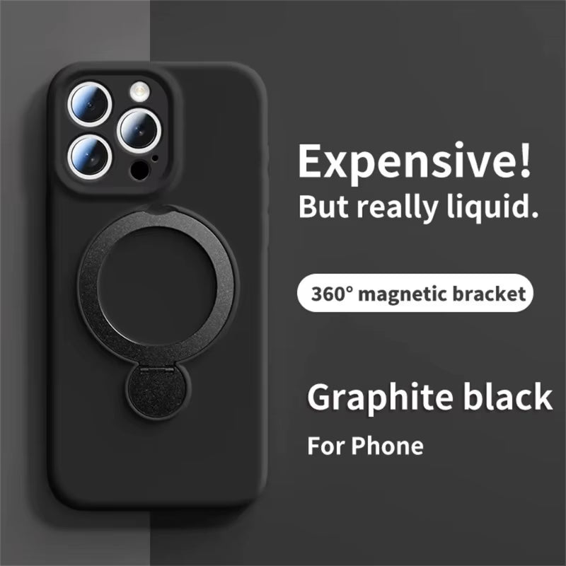 Magnetic Bracket Phone Case with Magsafe Stand